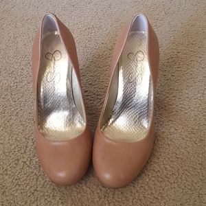 Jessica Simpson light brown heel